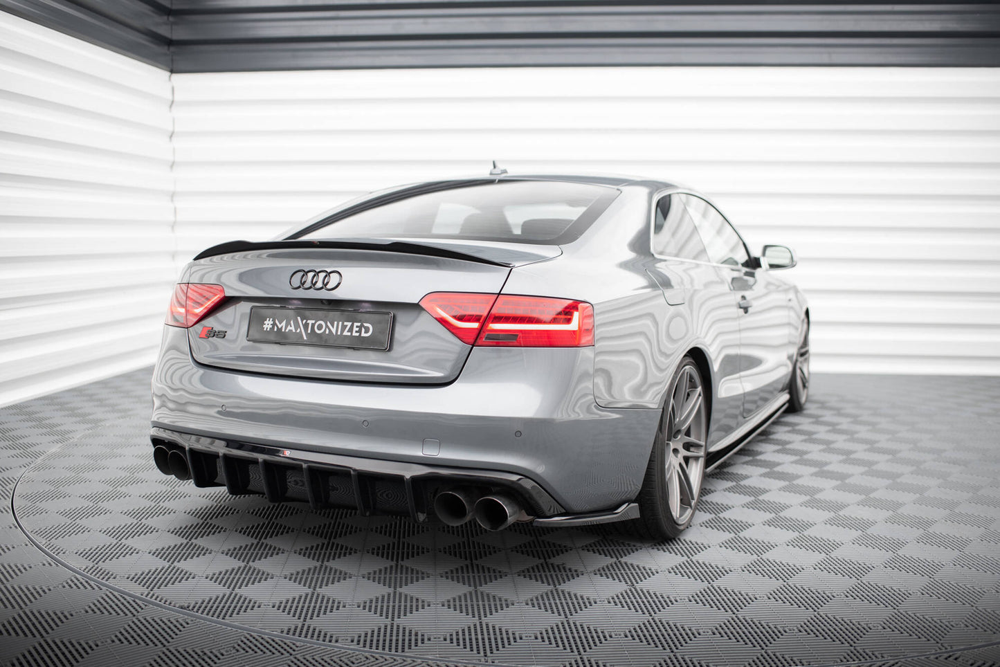 Bagerste diffuser Audi S5 Coupe / Sportback 8T Facelift