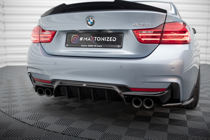 Bagerste diffuser BMW 4 Coupe / Gran Coupe / Cabrio M-Pack F32 / F36 / F33 (Version med dual exhausts on both sides)