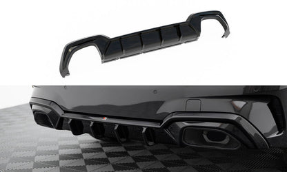 Bagerste diffuser BMW M340i G20 / G21 (Fits car med towbar)