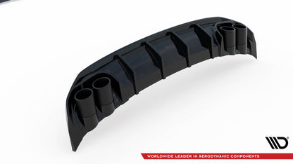 Bagerste diffuser + Exhaust Ends Imitation Audi A3 S-Line Sedan 8Y