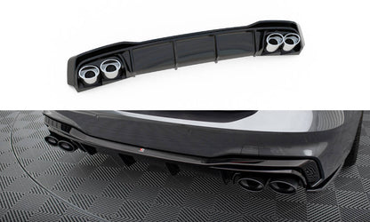 Bagerste diffuser + Exhaust Ends Imitation Audi A7 S-Line C8 / S7 C8 / C8 Facelift / S7 Facelift