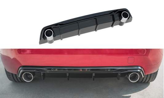 Bagerste diffuser + Exhaust Ends Imitation Peugeot 308 GT Mk2 Facelift