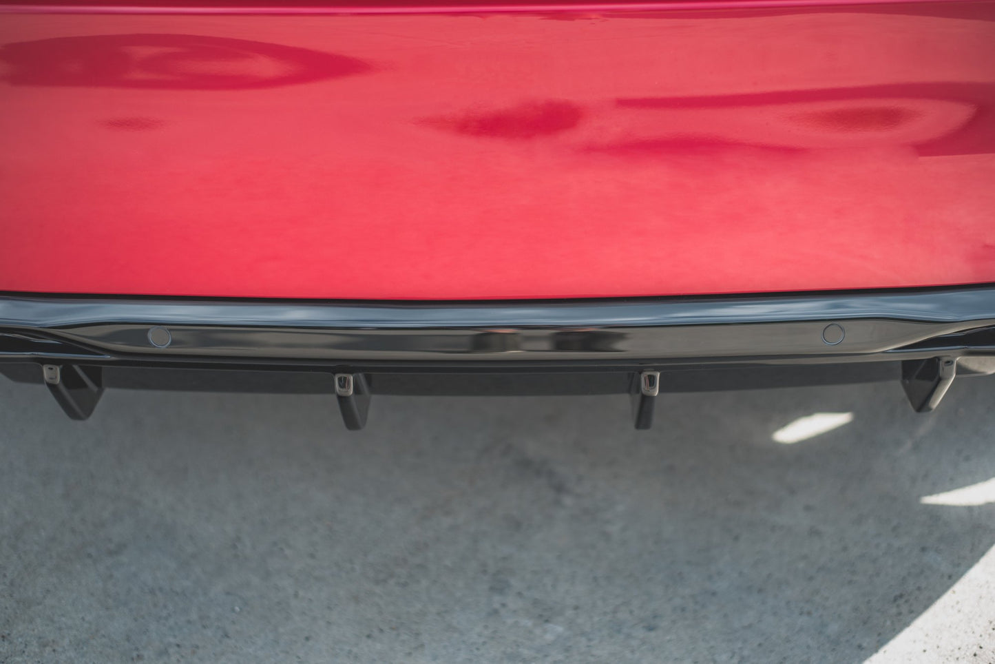 Bagerste diffuser + Exhaust Ends Imitation Peugeot 308 GT Mk2 Facelift