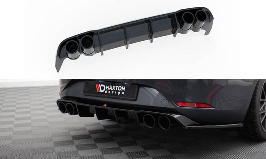Bagerste diffuser + Exhaust Ends Imitation Seat Leon ST FR Mk4