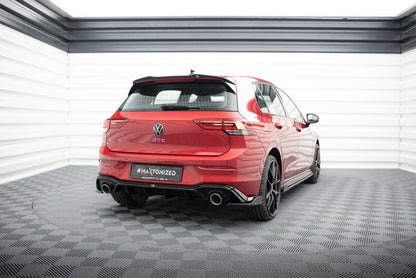 Bagerste diffuser + Exhaust Ends Imitation Volkswagen Golf GTE / R-Line Mk8 / Mk8 Facelift