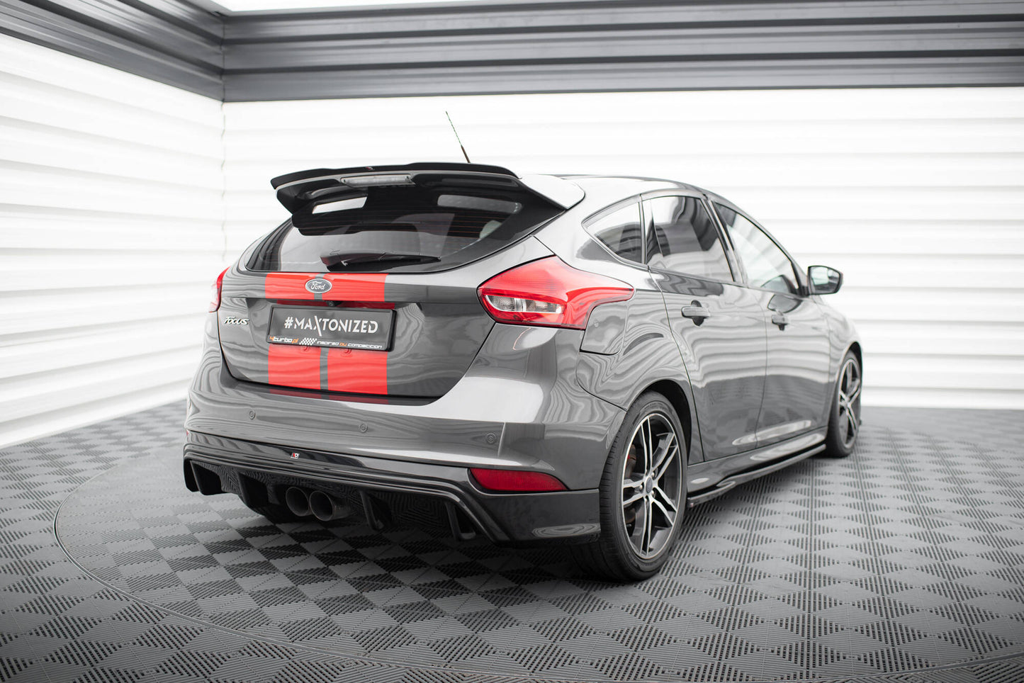Bagerste diffuser Ford Focus ST Mk3 FL (RS-Look)
