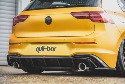 Bagerste diffuser (GTI LOOK) med Exhaust Volkswagen Golf Mk8
