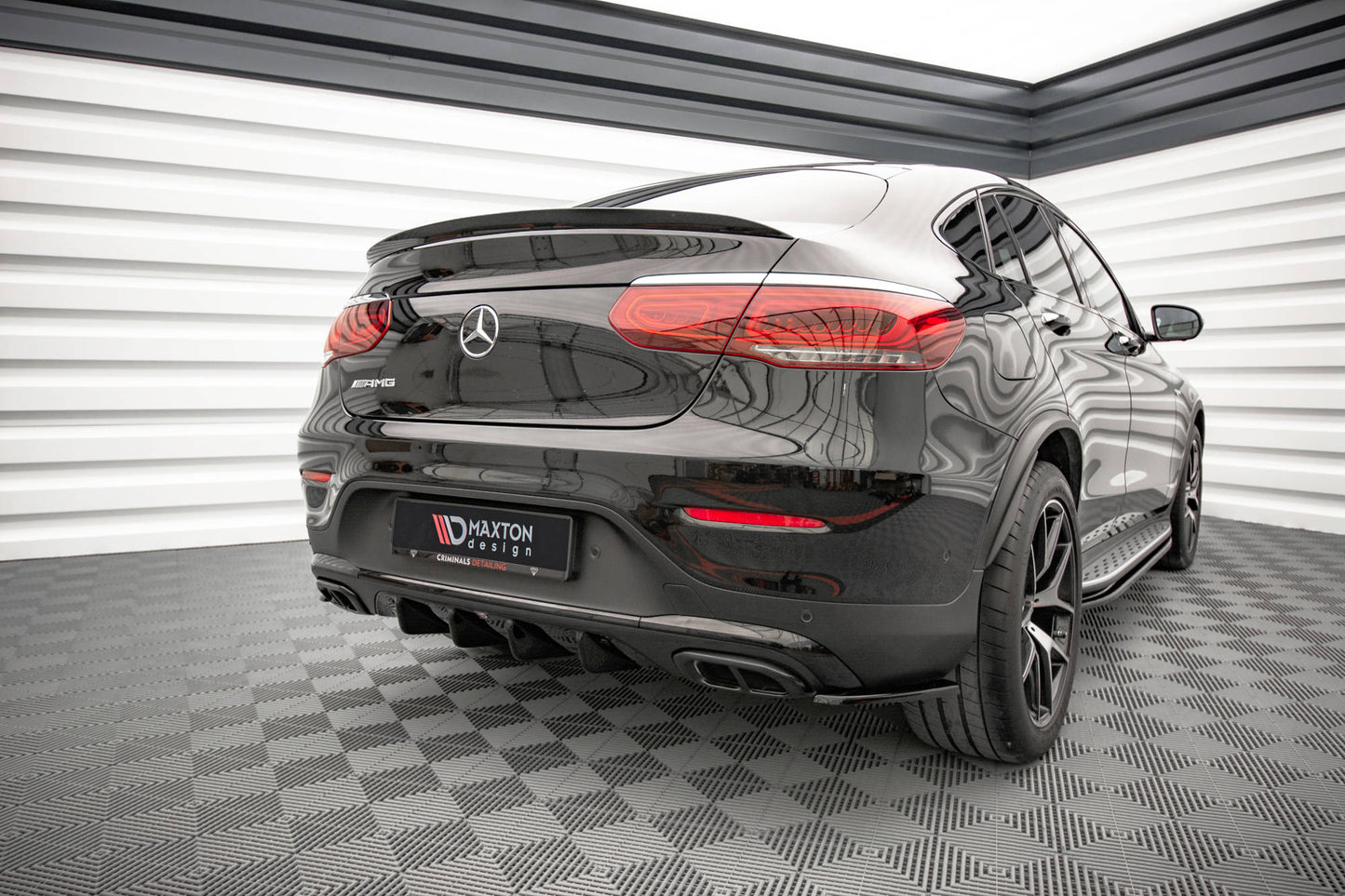 Bagerste diffuser Mercedes-Benz GLC Coupe AMG-Line C253 Facelift