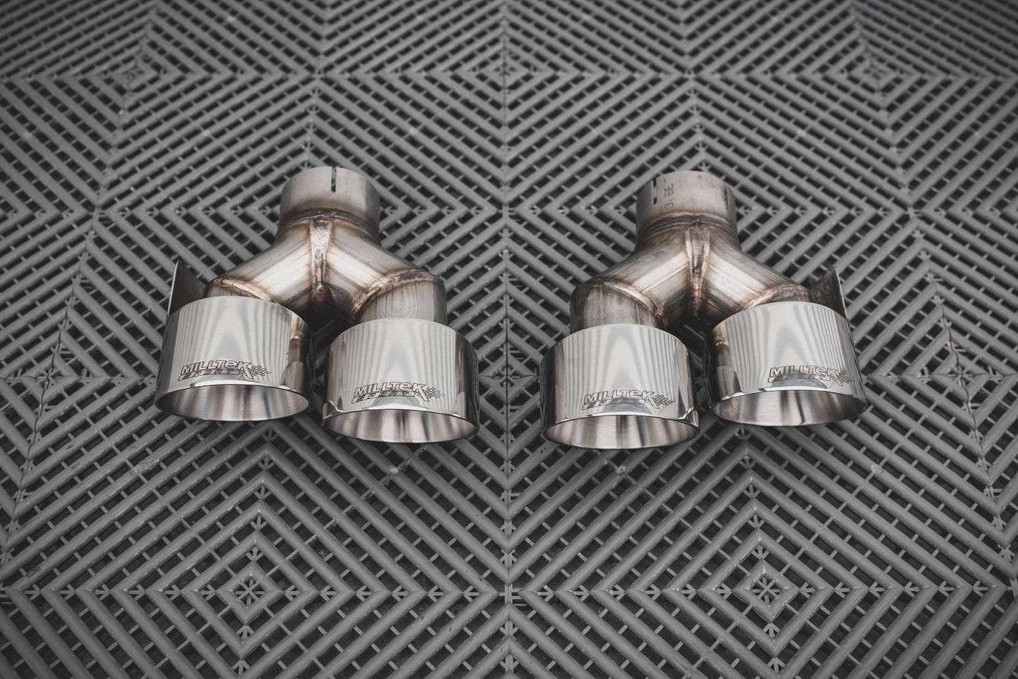 Bagerste diffuser + Milltek Sport Exhaust Audi RS3 Sportback 8V Facelift