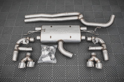 Bagerste diffuser + Milltek Sport Exhaust Audi RS3 Sportback 8V Facelift