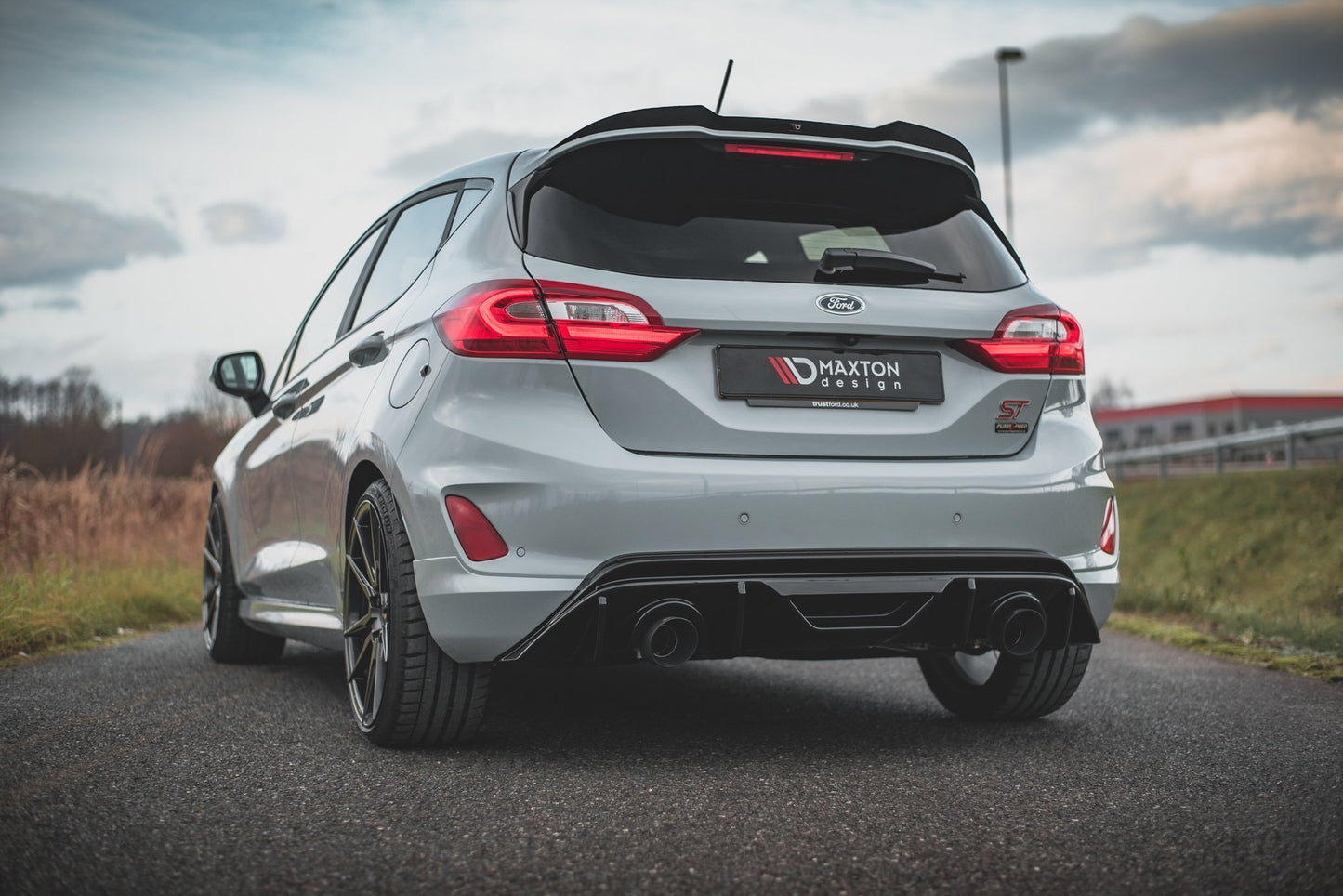 Bagerste diffuser + Miltek Sport Exhaust Ford Fiesta ST Mk8