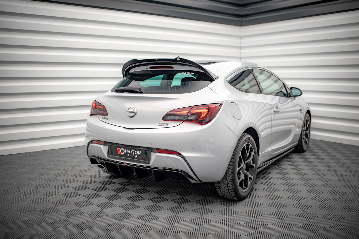 Bagerste diffuser Opel Astra GTC OPC-Line J (Version med single exhaust on one side)