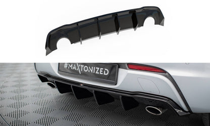 Bagerste diffuser Opel Astra GTC OPC-Line J (Version med single exhausts on both sides)