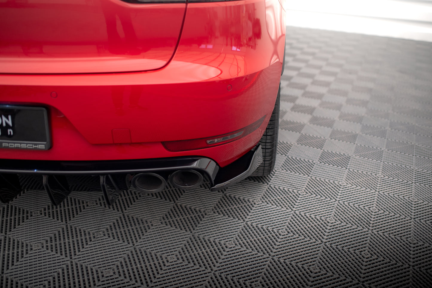 Bagerste diffuser Porsche Macan GTS / Sport Design Mk1 Facelift