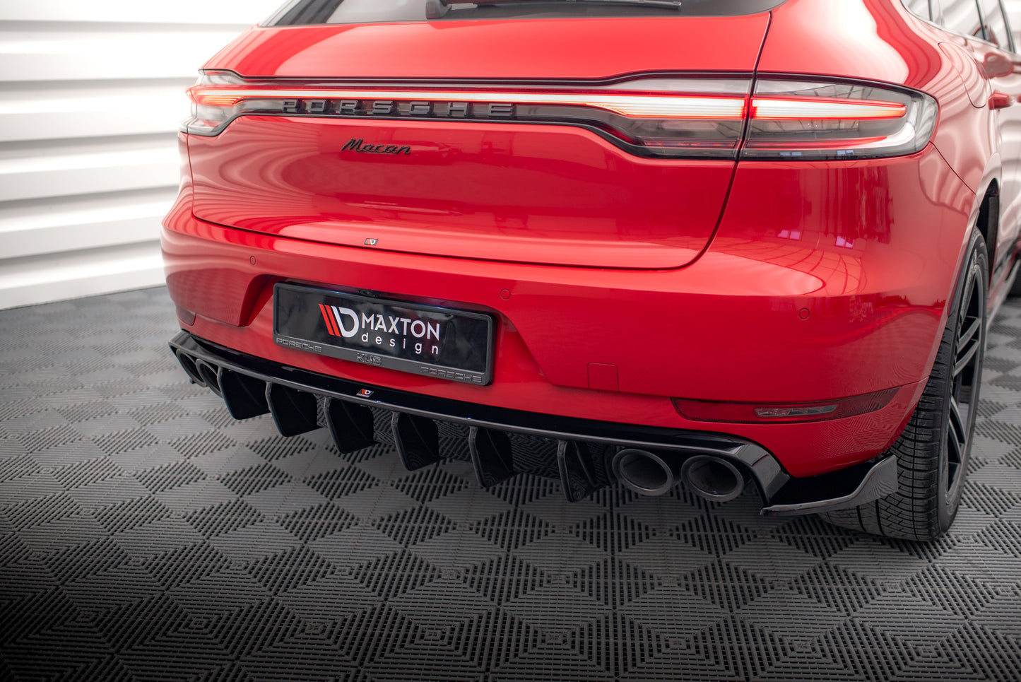 Bagerste diffuser Porsche Macan GTS / Sport Design Mk1 Facelift