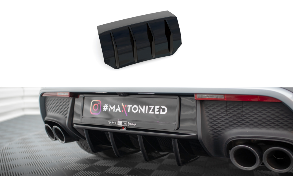 Bagerste diffuser Porsche Macan Mk1 Facelift 2