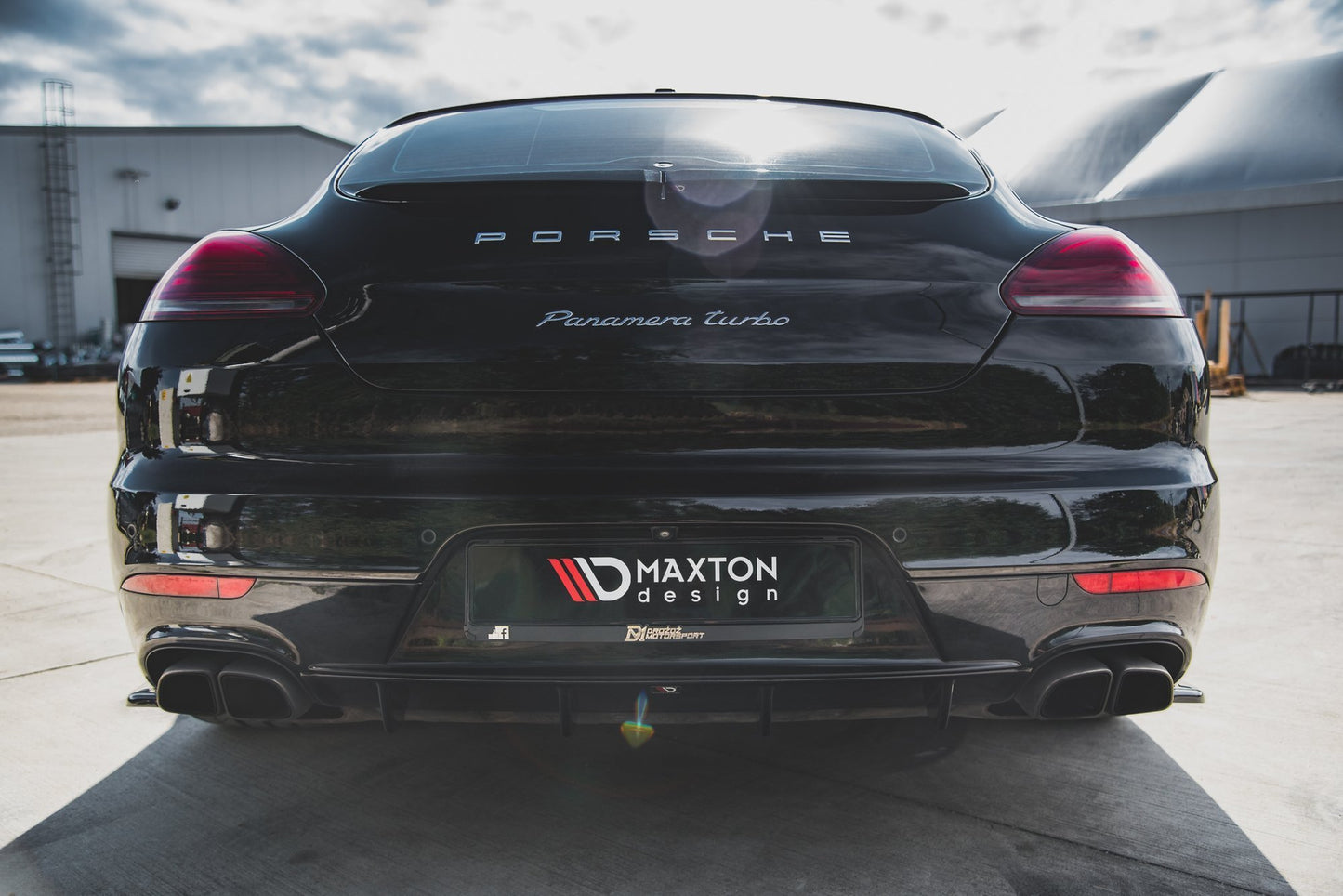 Bagerste diffuser Porsche Panamera Turbo 970 Facelift