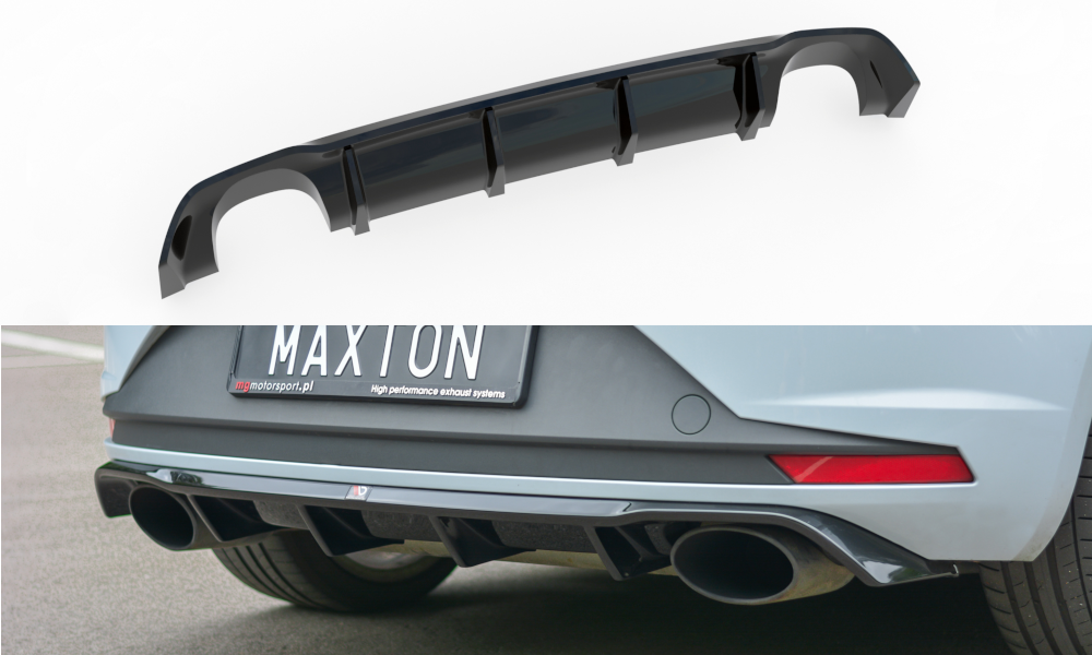 Bagerste diffuser Seat Leon III Cupra