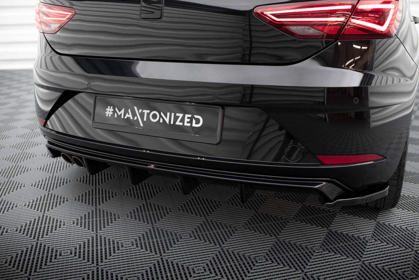 Bagerste diffuser Seat Leon Mk3 Facelift