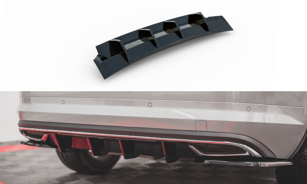 Bagerste diffuser Skoda Kodiaq Sportline Mk1 / Mk1 Facelift