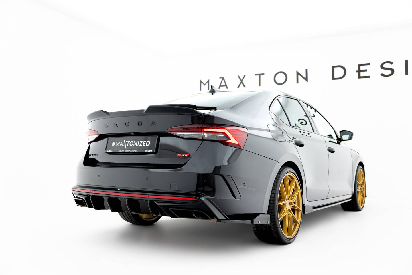Bagerste diffuser Skoda Octavia RS Liftback / Combi Mk4 Facelift