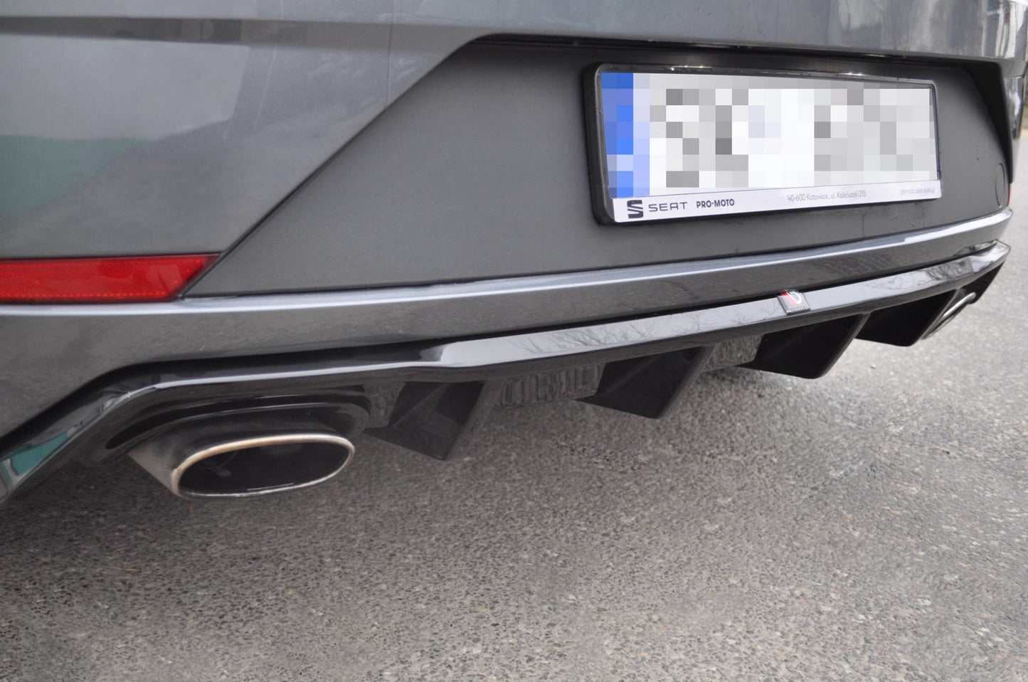 Bagerste diffuser V.1 Seat Leon Cupra Mk3 FL Hatchback
