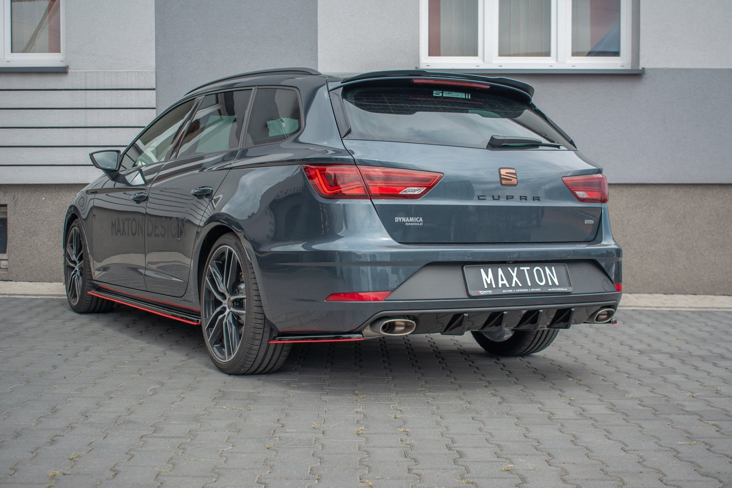 Bagerste diffuser V.1 Seat Leon Cupra Mk3 FL Sportstourer