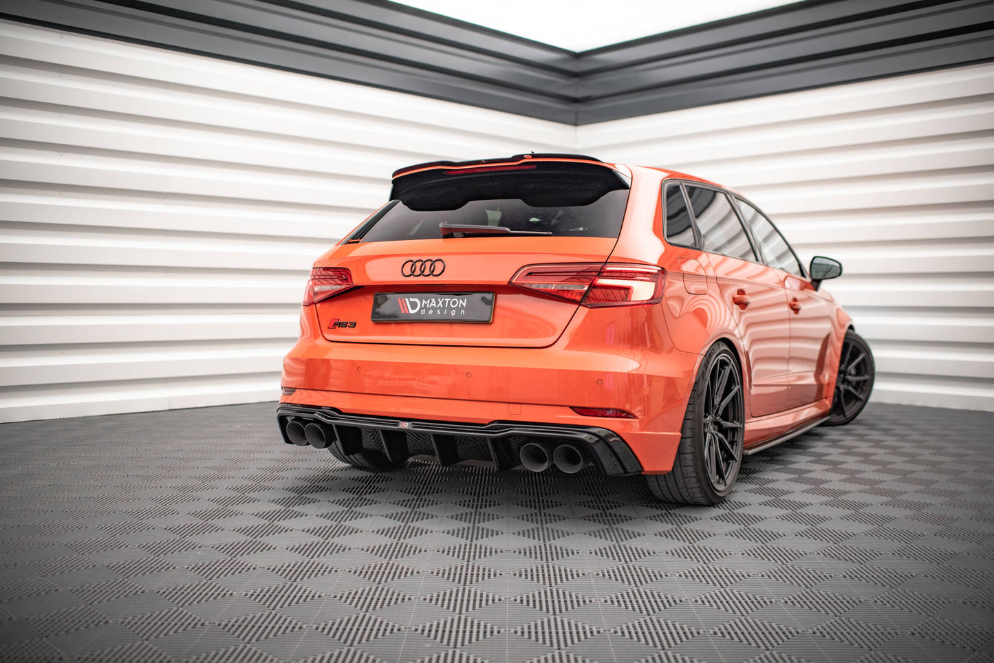 Bagerste diffuser V.2 Audi RS3 Sportback 8V Facelift