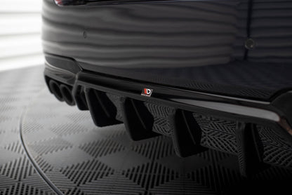 Bagerste diffuser V.2 BMW 5 M-Pack F10 / F11 (Version med two double exhausts)