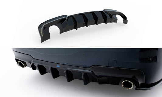 Bagerste diffuser V.2 BMW 5 M-Pack F10 / F11 (Version med two single exhausts)