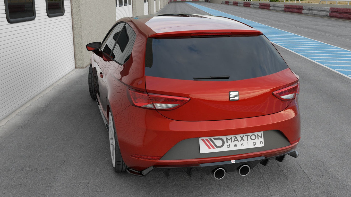 Bagerste diffuser V.2 Seat Leon Cupra Mk3 FL Hatchback