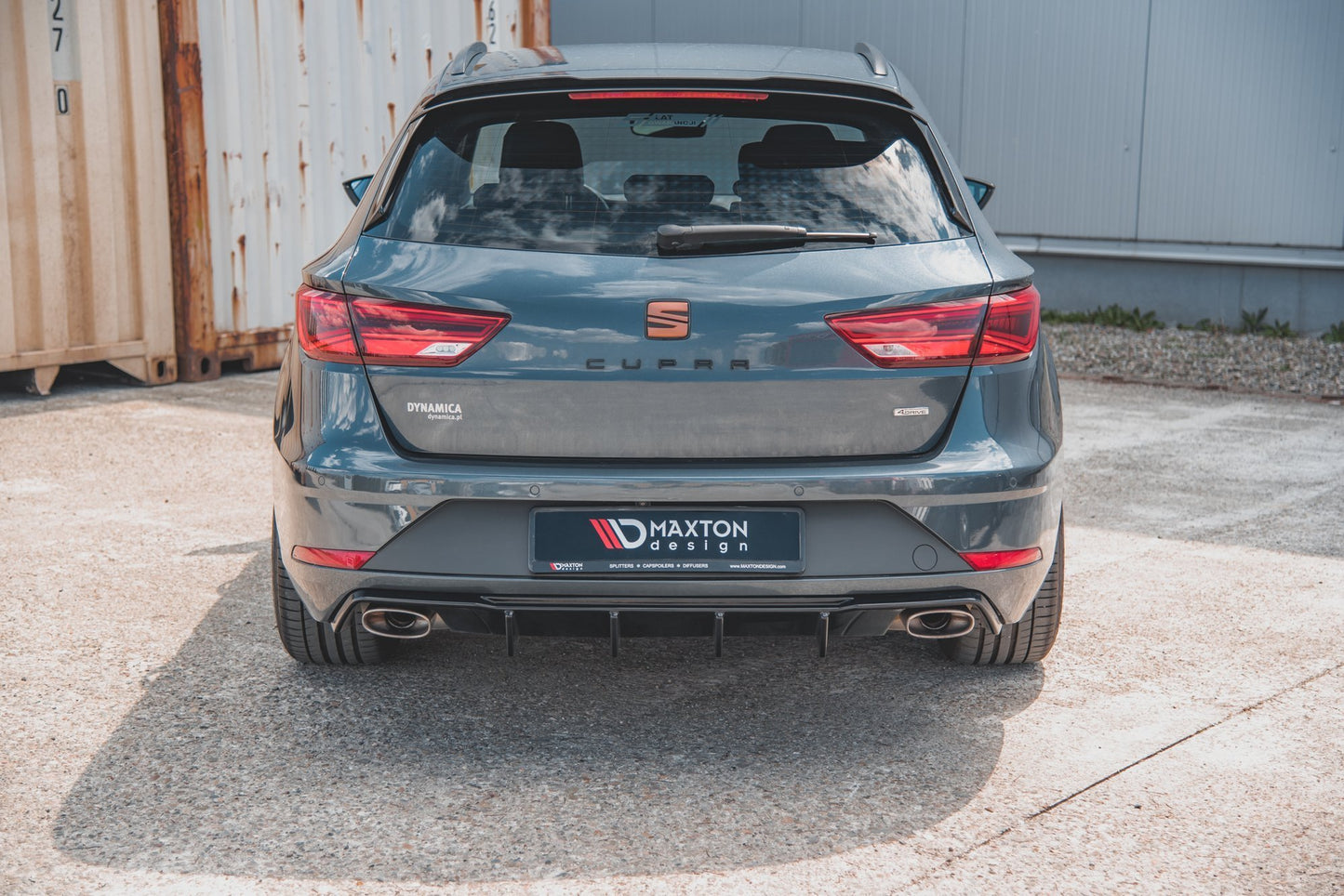 Bagerste diffuser V.2 Seat Leon Cupra ST Mk3 FL