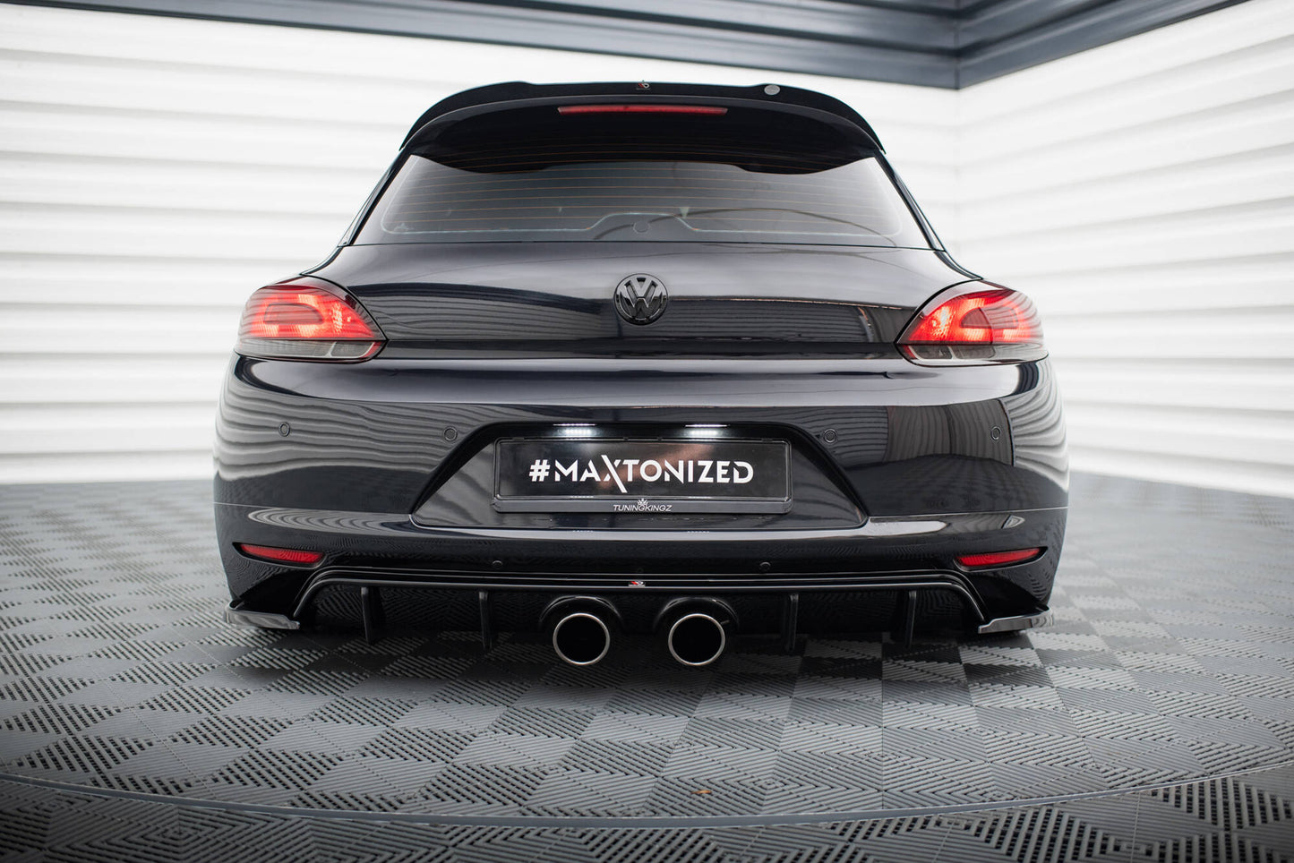 Bagerste diffuser V.2 Volkswagen Scirocco Mk3 (R32 Exhaust)