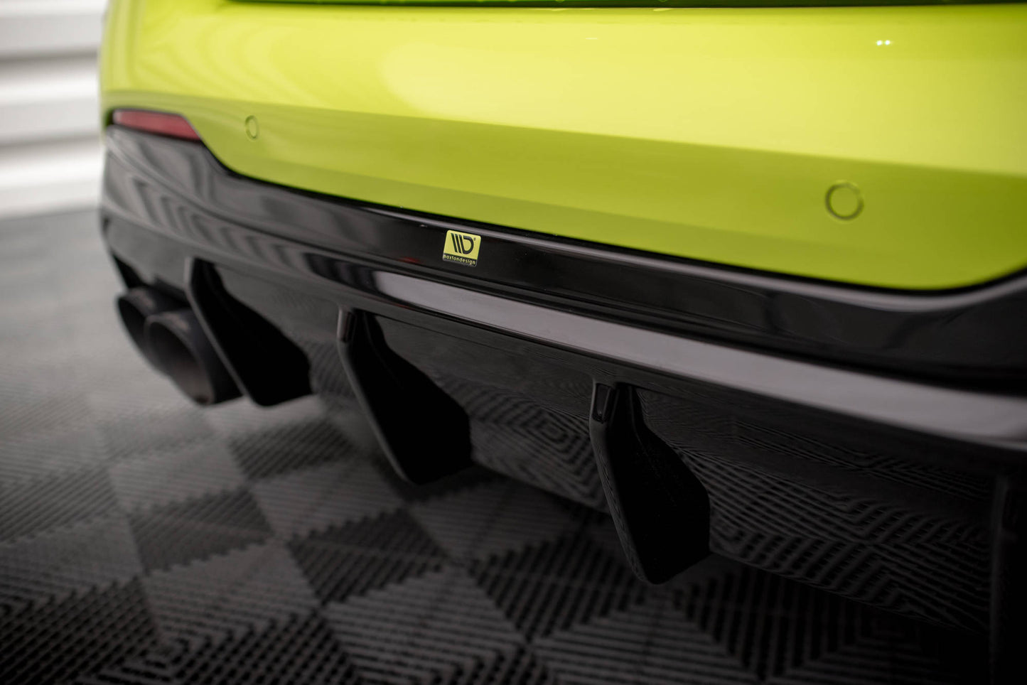 Bagerste diffuser V.3 BMW 1 F40 M-Pack/ M135i / 128ti (Double Exhaust Version)