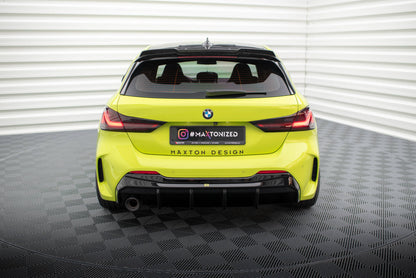 Bagerste diffuser V.3 BMW 1 M-Pack / 128ti F40 (Version med single exhaust tips on one side)