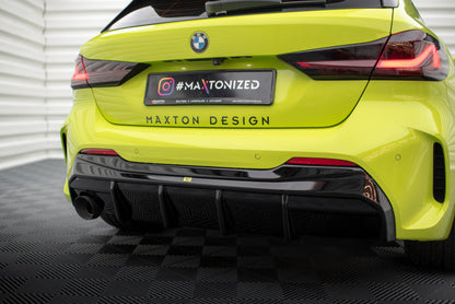 Bagerste diffuser V.3 BMW 1 M-Pack / 128ti F40 (Version med single exhaust tips on one side)