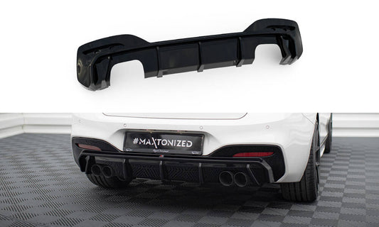 Bagerste diffuser V.3 BMW 1 M-Pack / M140i F20 Facelift (Version med dual exhausts on both sides)