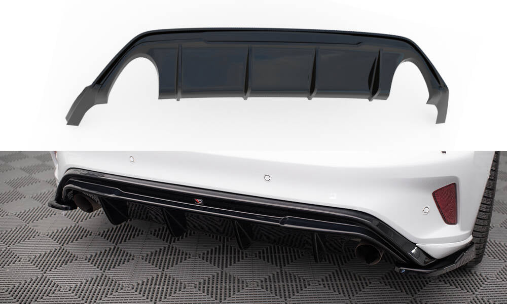 Bagerste diffuser V.3 Ford Focus Hatchback ST Mk4