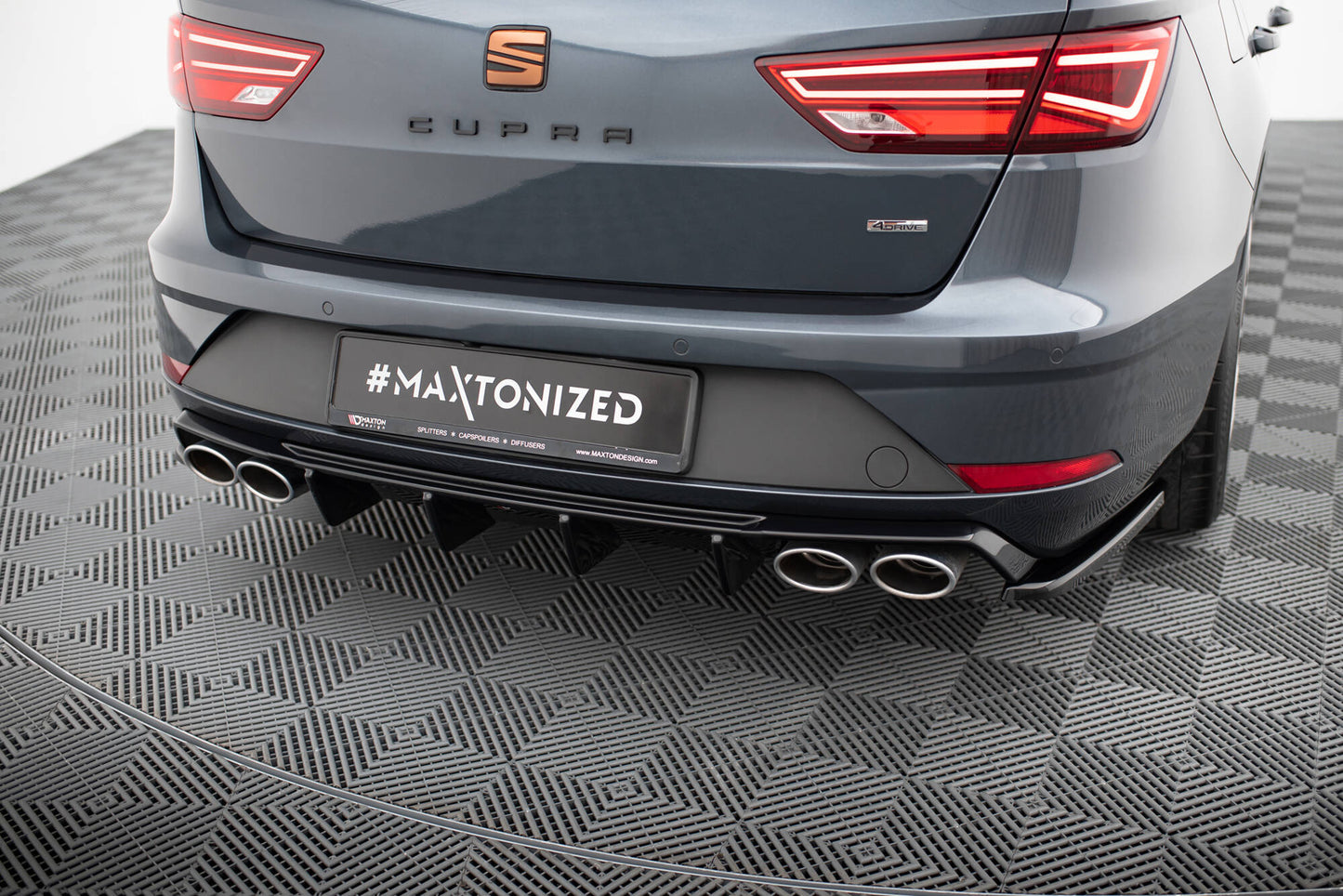 Bagerste diffuser V.3 Seat Leon Cupra ST Mk3 FL
