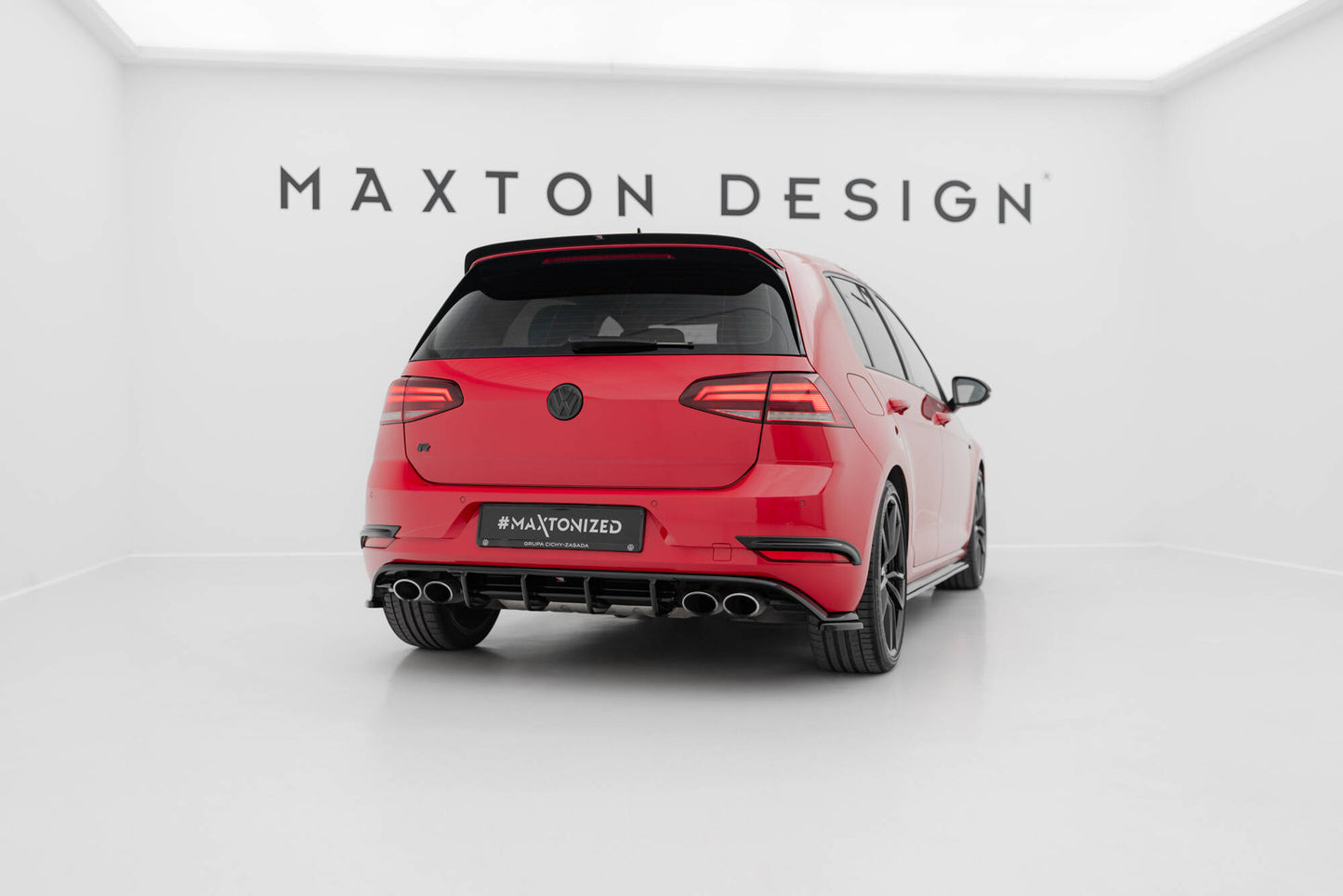 Bagerste diffuser Volkswagen Golf R Hatchback R Mk7 Facelift