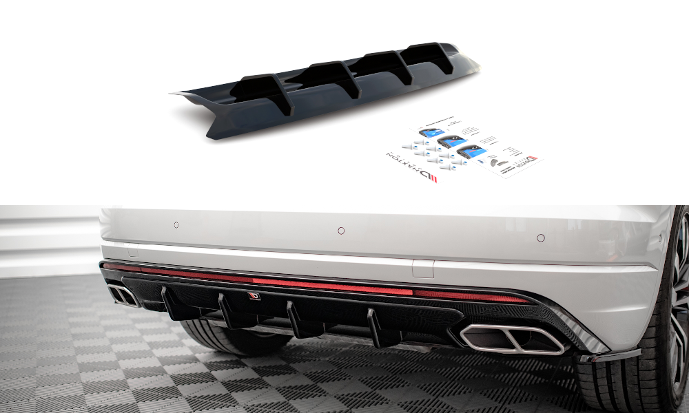Bagerste diffuser Volkswagen Touareg R-line Mk3