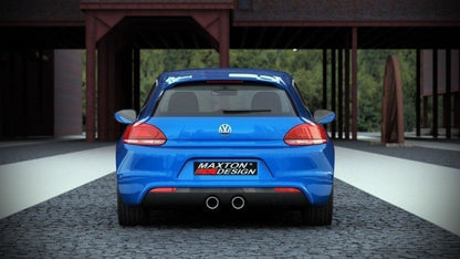 Bagerste diffuser VW Scirocco III R med 2 exhaust holes