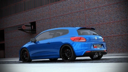 Bagerste diffuser VW Scirocco III R med 2 exhaust holes