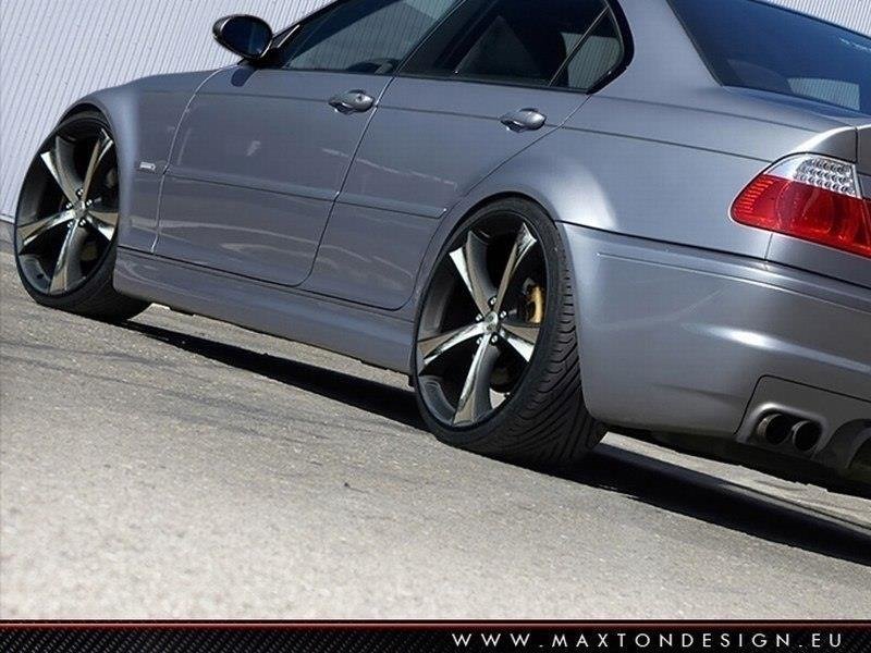 Sideskørter BMW 3 E46 - 4 DOOR SALOON < M3 LOOK >