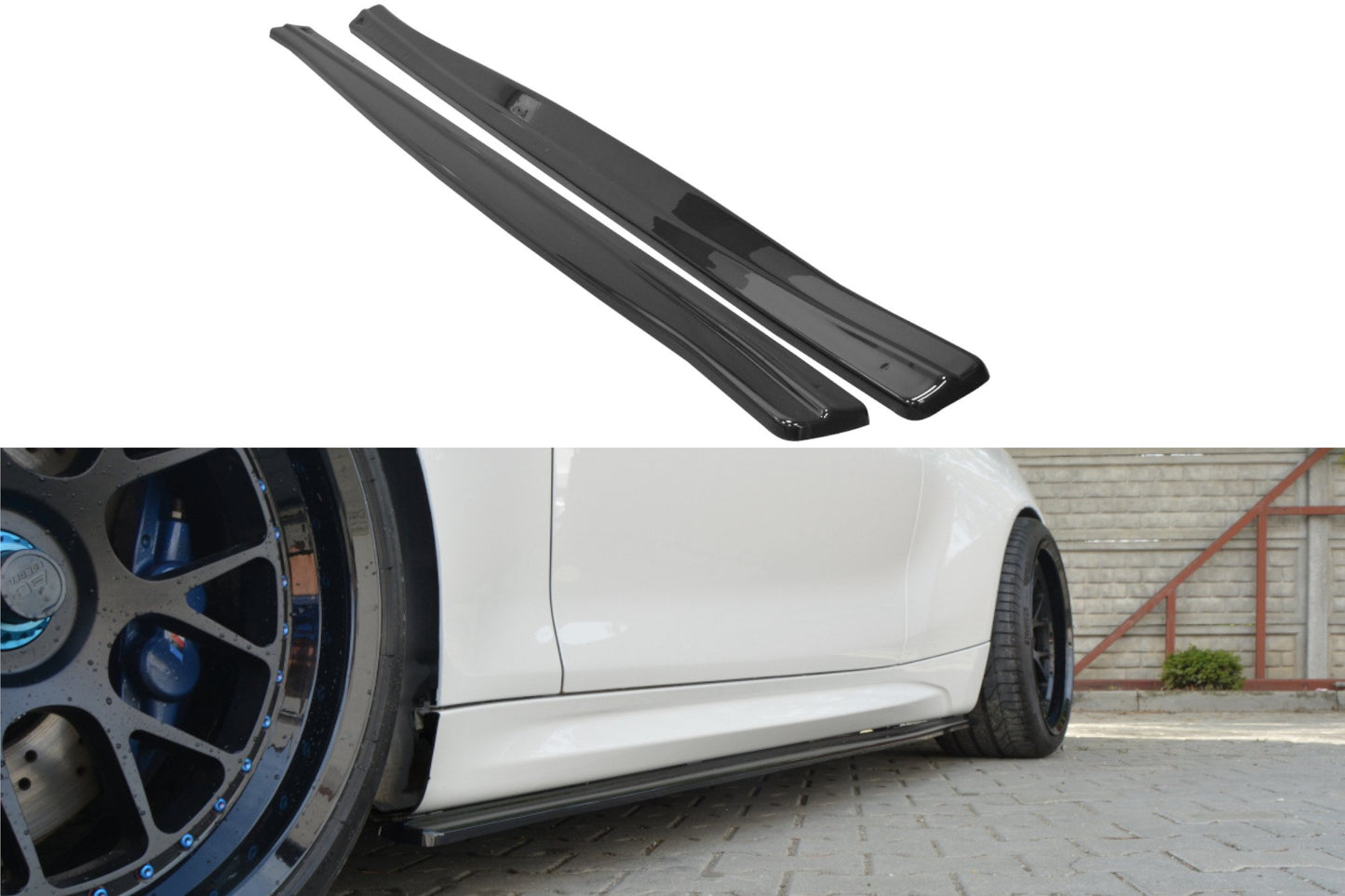 Sideskørter diffuser BMW M2 F87 COUPÉ