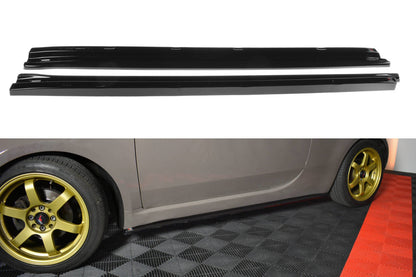Sideskørter diffuser FIAT 500 HATCHBACK PREFACE