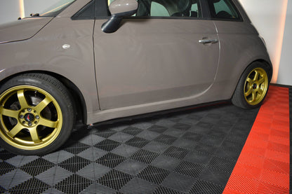 Sideskørter diffuser FIAT 500 HATCHBACK PREFACE