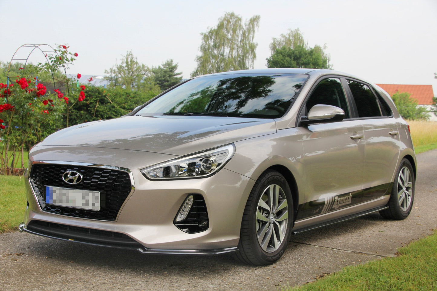 Sideskørter diffuser HYUNDAI I30 MK3 HATCHBACK