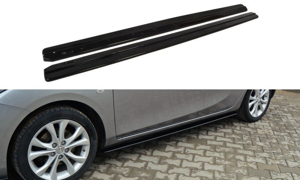 Sideskørter diffuser MAZDA 3 MK2 SPORT (PREFACE)