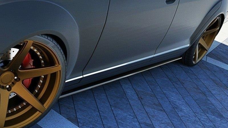 Sideskørter diffuser MERCEDES S-CLASS W221 LONG